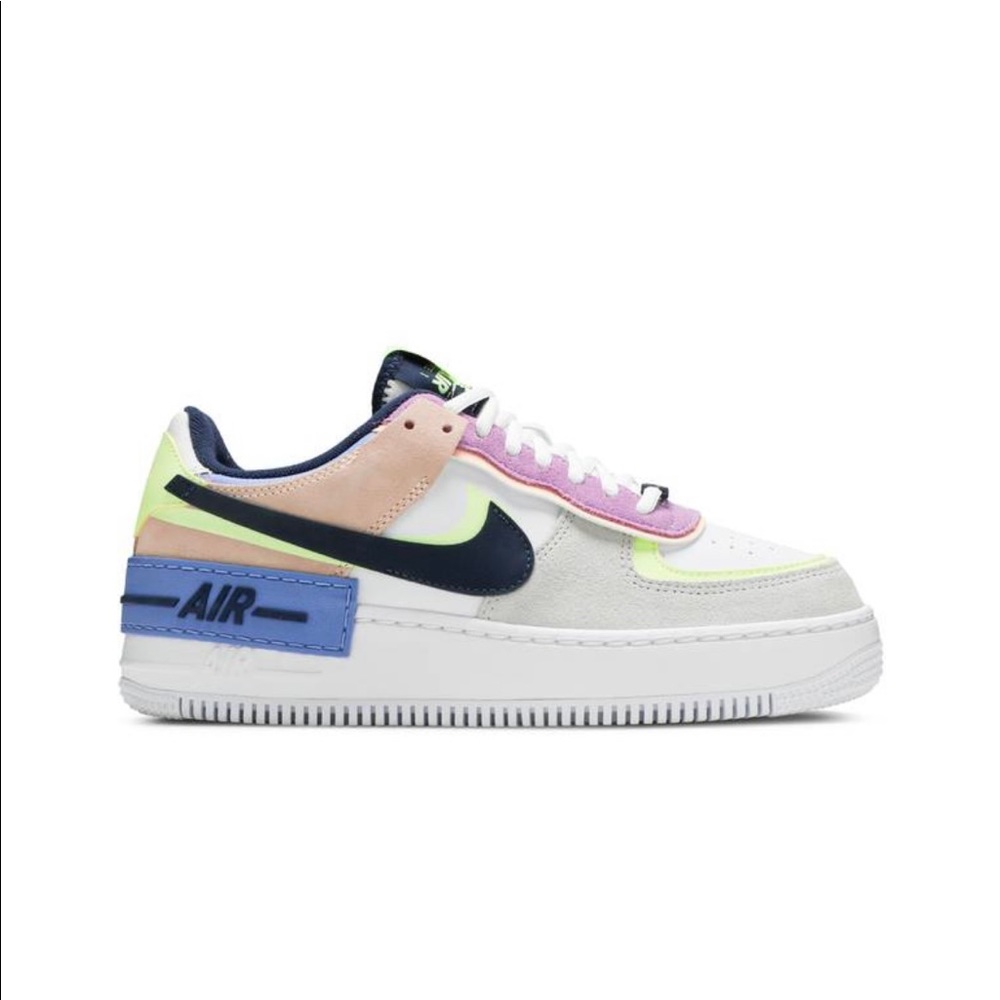 Women’s Air Force 1 Shadow “Crimson Tint Volt”